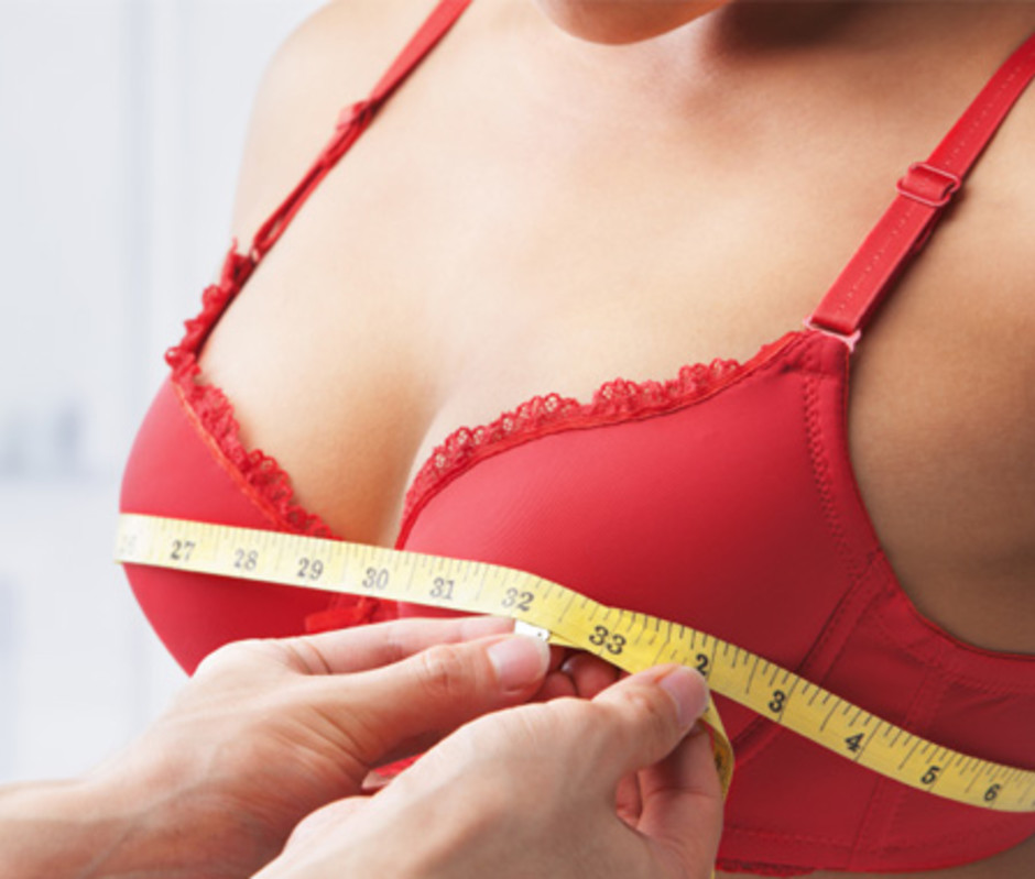Woman lingerie and professional bra fitting