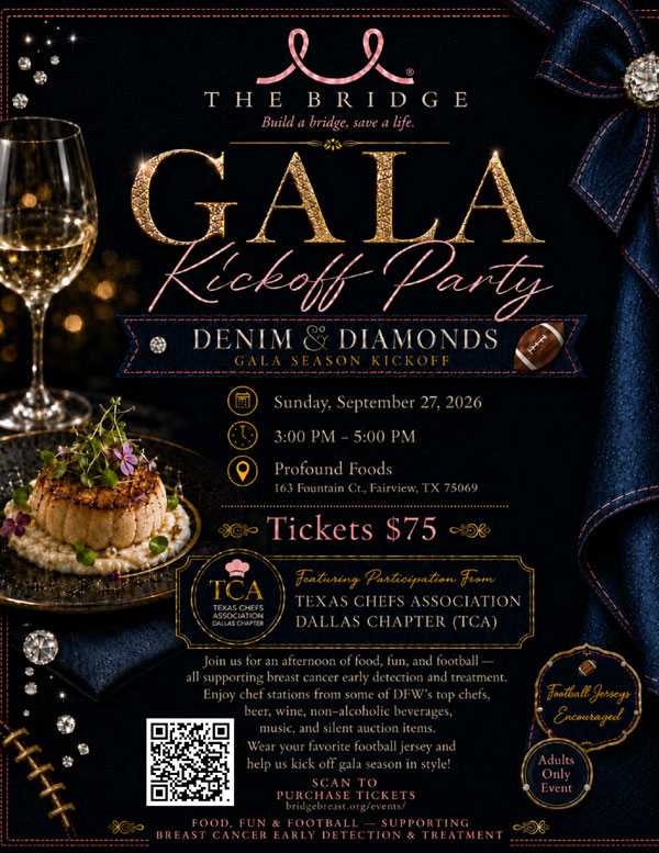 Gala Kickoff Flyer